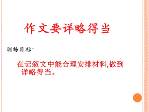 作文要详略得当定稿.ppt