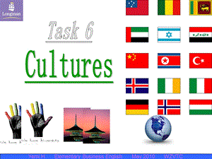 体验商务英语综合教程1Unit11Cultures.ppt