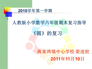 人教版小学数学六年级期末复习指导.ppt