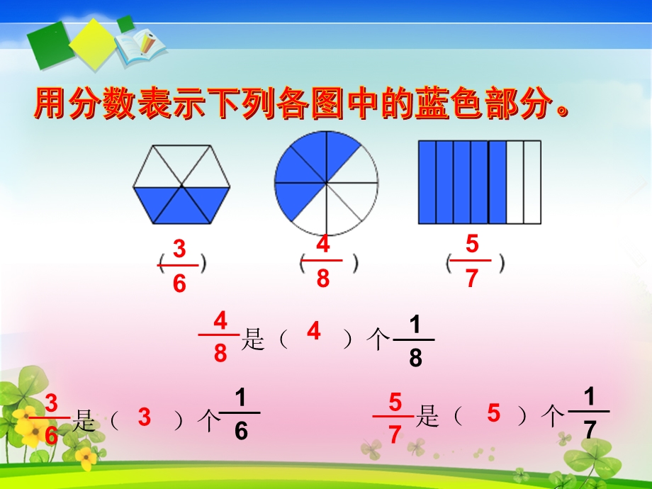 人教版三年级上册数学《分数的简单计算》课件.ppt_第2页