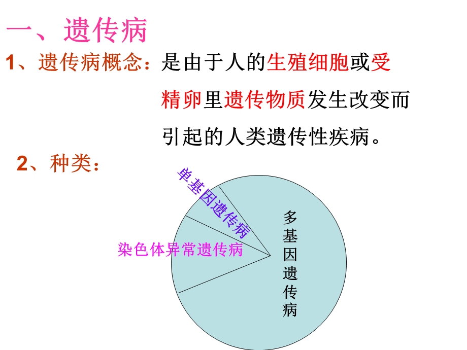 人类遗传病的主要类型、遗传咨询与优生.ppt_第3页