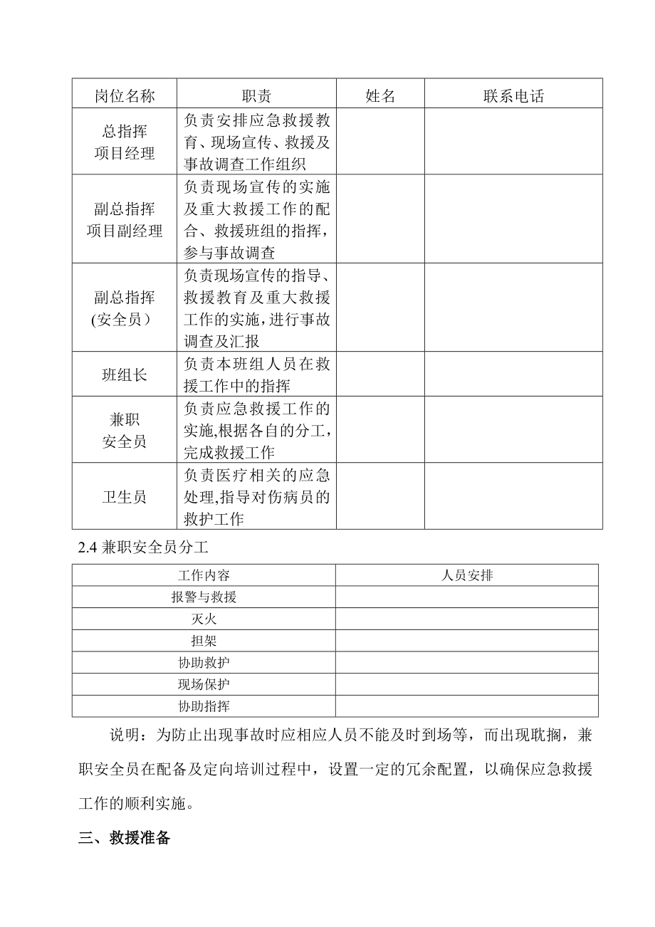 【整理版施工方案】建筑施工安全事故应急救援预案范本.doc_第3页