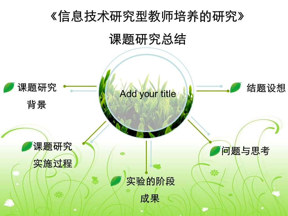 信息技术研究型教师培养的研究课题研究总结.ppt_第2页