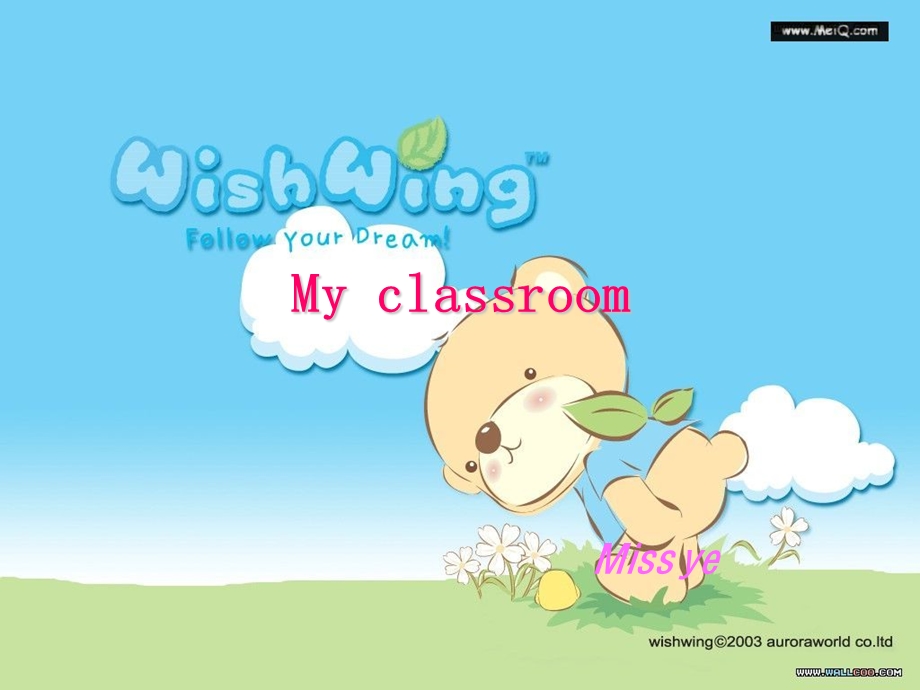 人教PEP版英语四上Unit1MyClassroom.ppt_第1页