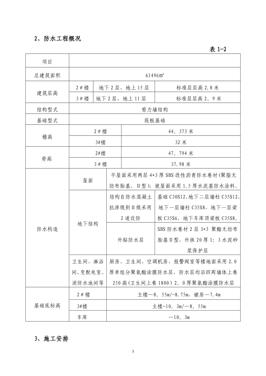 【施工方案】防水工程施工方案1.doc_第3页