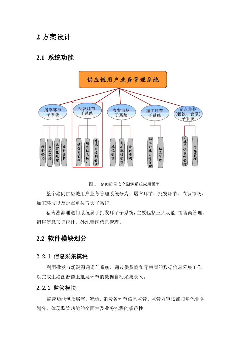 XX批发市场猪肉通道系统设计方案.doc_第3页