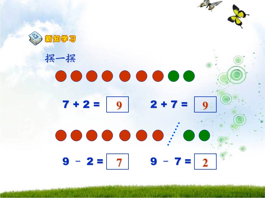 人教版数学一年级上册《8和9的加减法》PPT课件.ppt_第3页