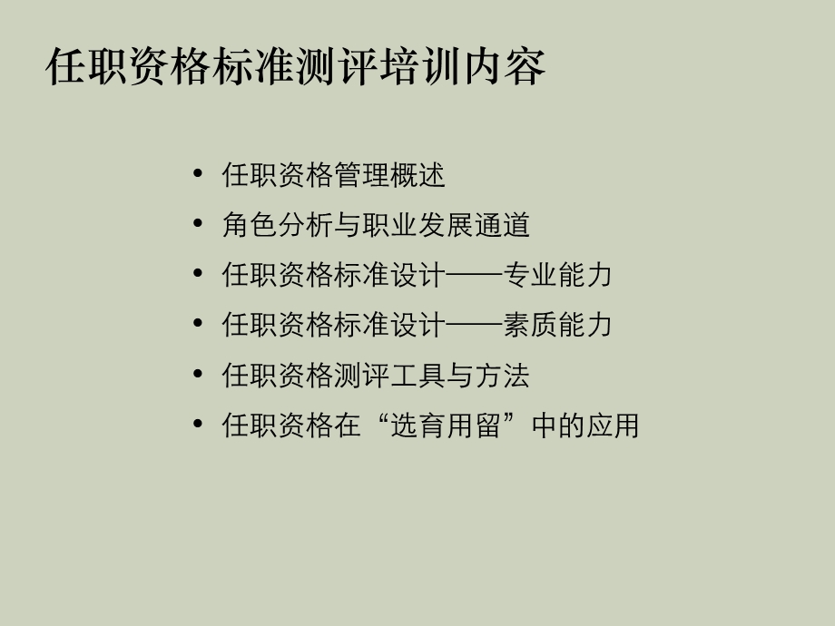 企业任职资格标准测评培训完整.ppt_第2页