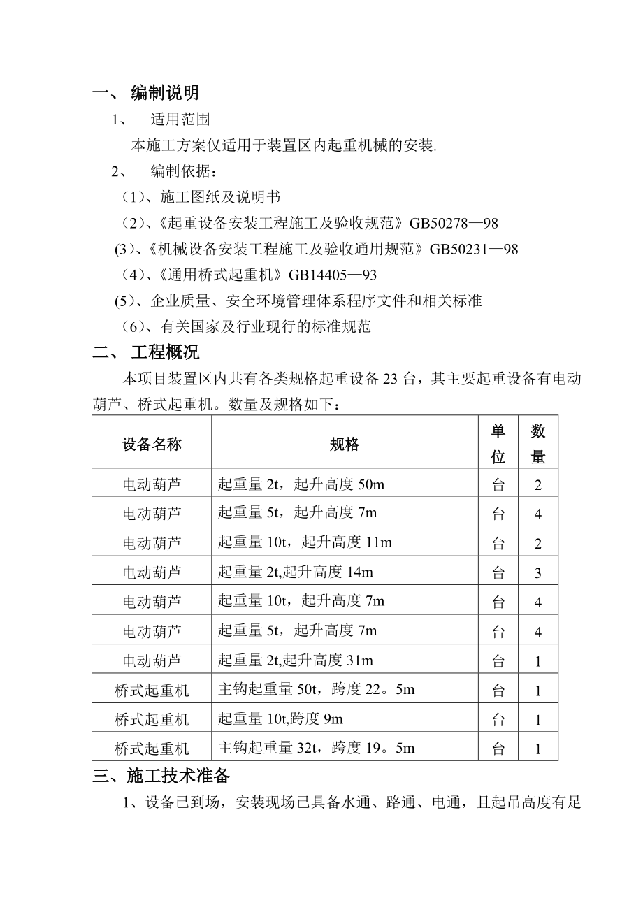 【建筑施工方案】起重机安装施工方案.doc_第1页