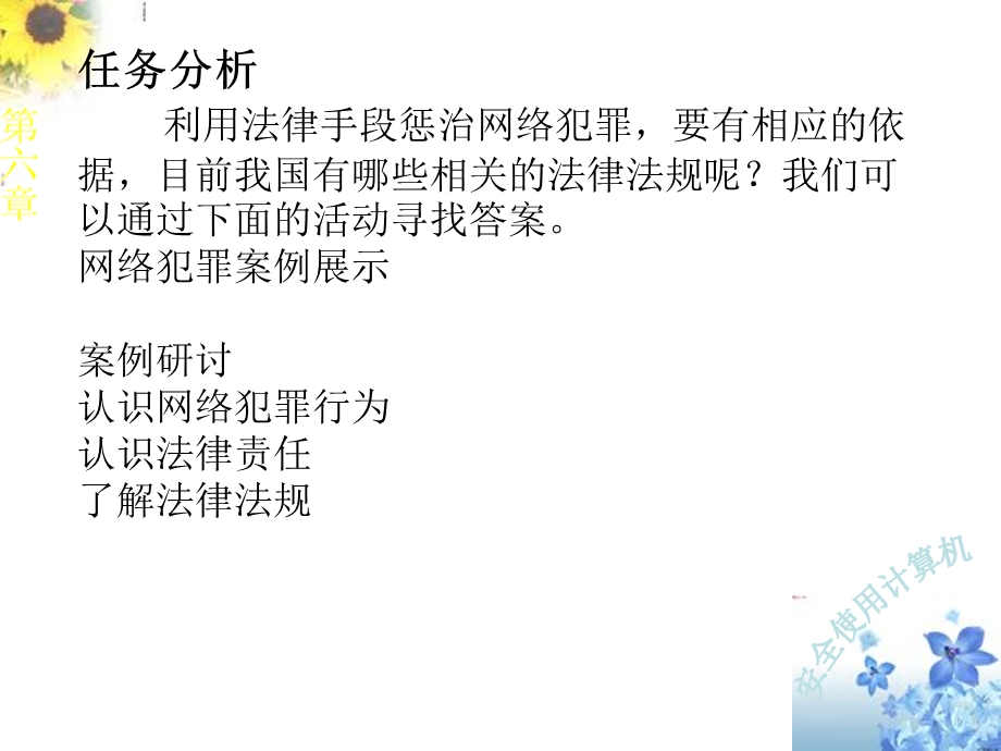 中职教育计算机课程-第六章第四节网络法律.ppt_第3页