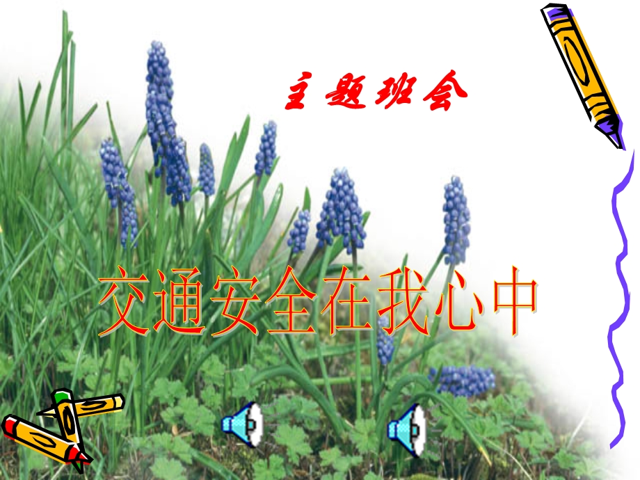 主题班会：交通安全在我心中ppt课件.ppt_第1页