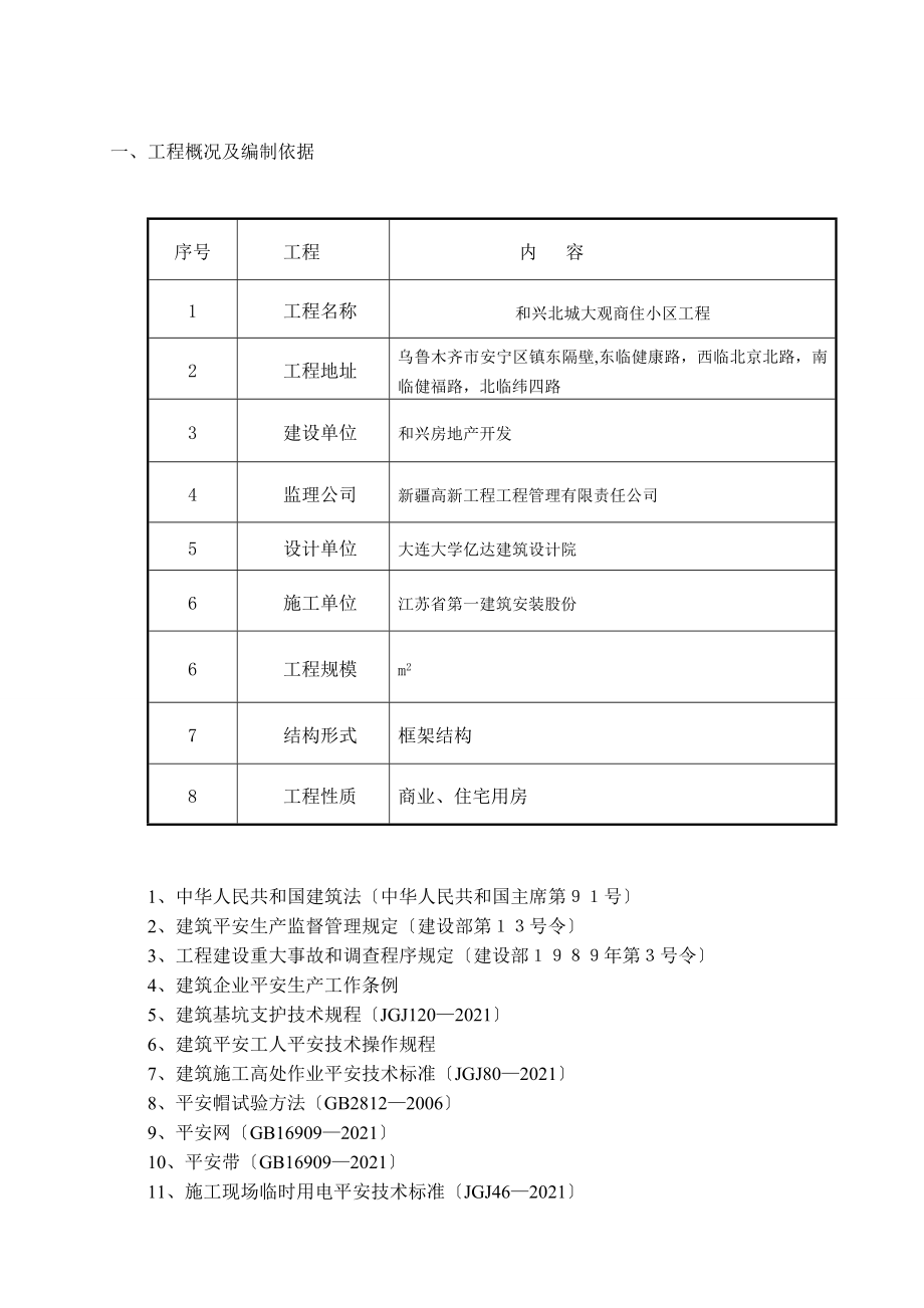 XX项目部施工现场安全文明施工方案.docx_第1页