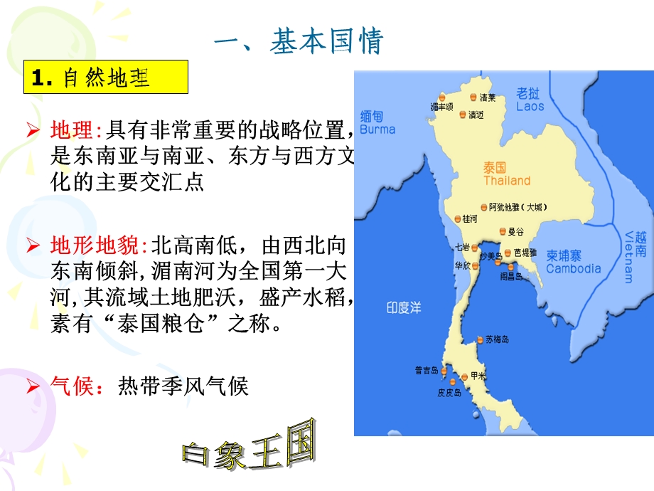 主要旅游客源国概况-泰国.ppt_第3页