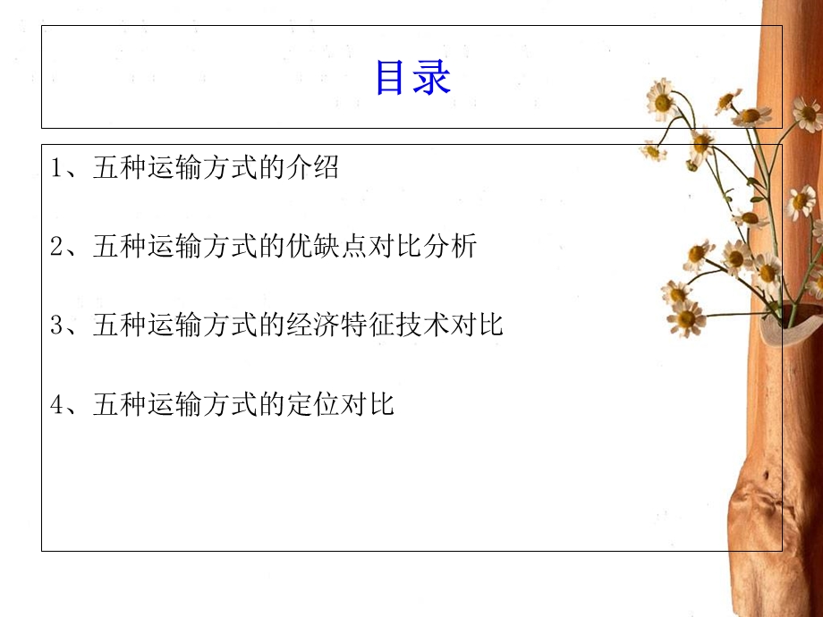 五种运输方式的对比.ppt_第2页