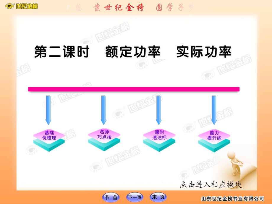 九年级物理同步辅导电流做功的快慢.ppt_第1页