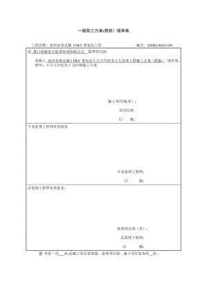 【施工方案】110kV变电站土石方开挖及土方回填施工方案.doc