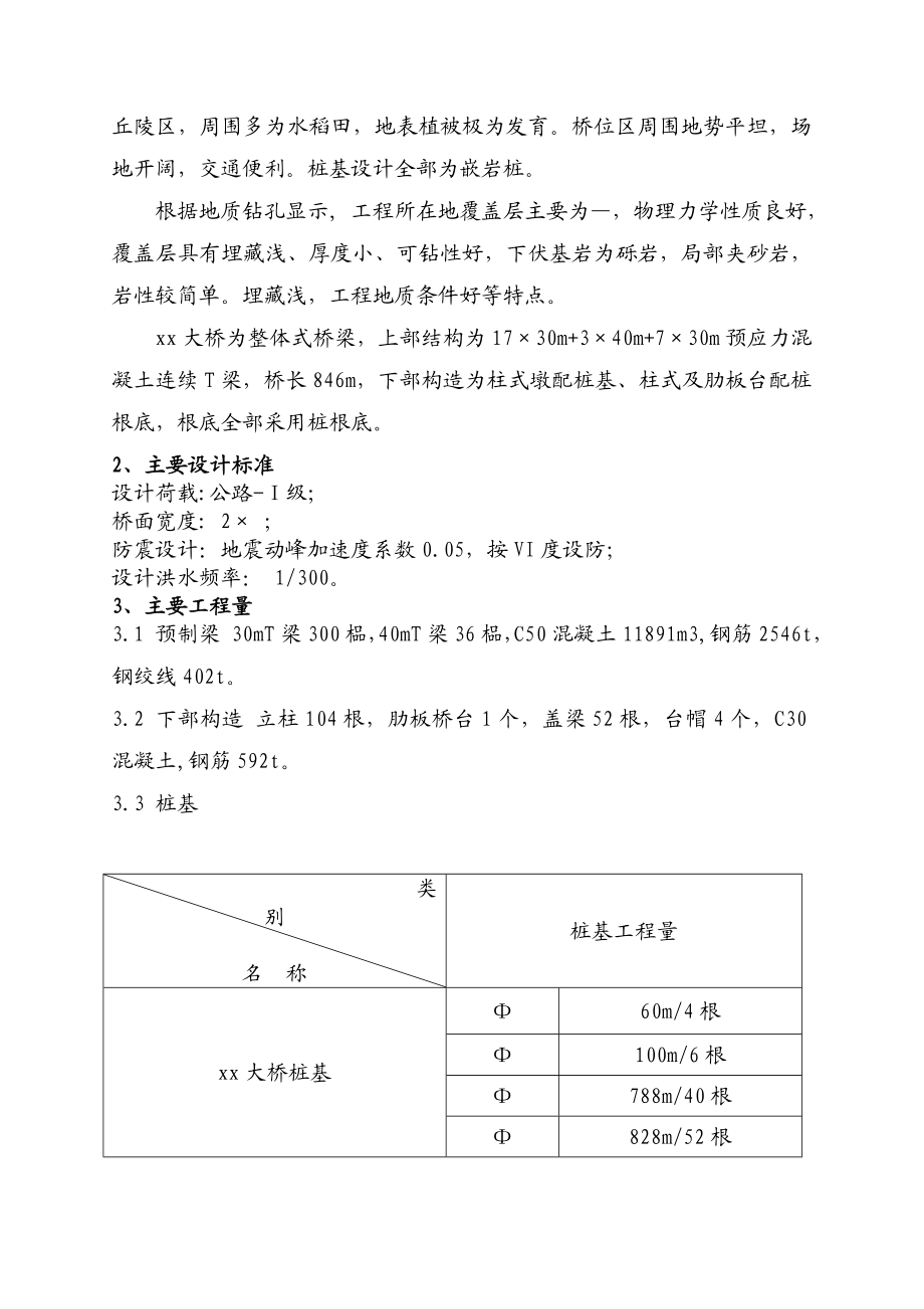 xx大桥施工方案(教师参考版)-.doc_第2页