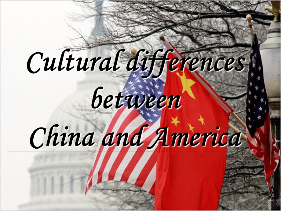 中西文化差异-英文.ppt_第1页