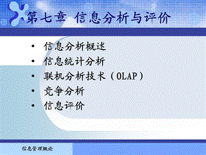 信息管理概论课件-第7章.ppt