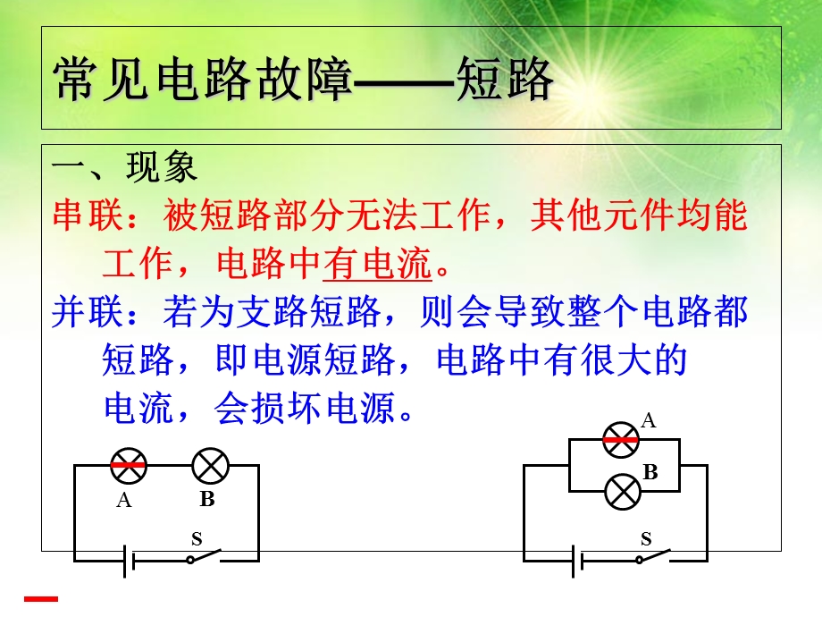 九年级人教版物理电学电路故障判断.ppt_第3页