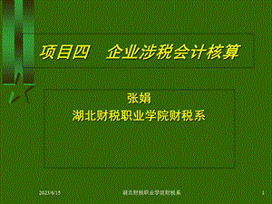 企业涉税会计核算(一).ppt