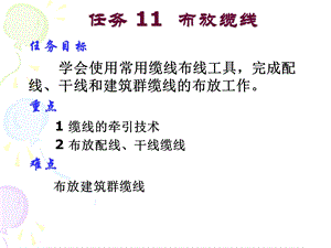 任务11布放缆线.ppt