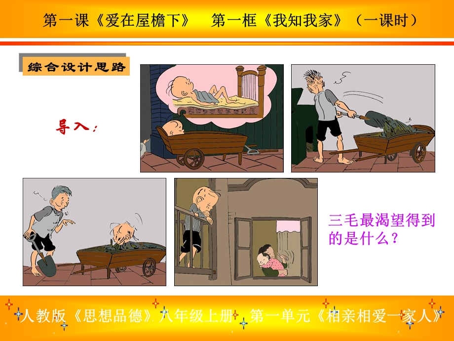 人教版八思品上第一单元《相亲相爱一家人》课件.ppt_第1页