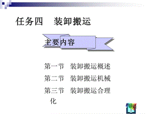 任务四装卸与搬运.ppt