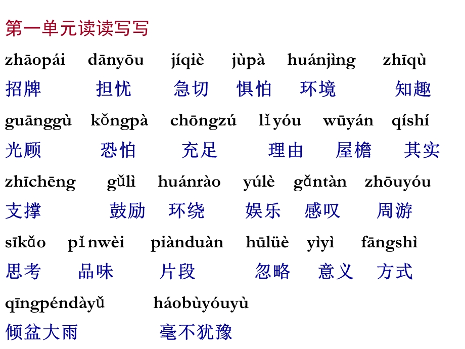 人教版五年级上册词语盘点.ppt_第2页