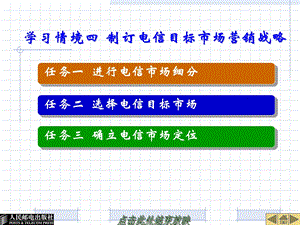 制订电信目标市场营销战略.ppt