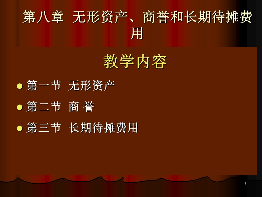 无形资产、商誉和长期待摊费用.ppt_第1页