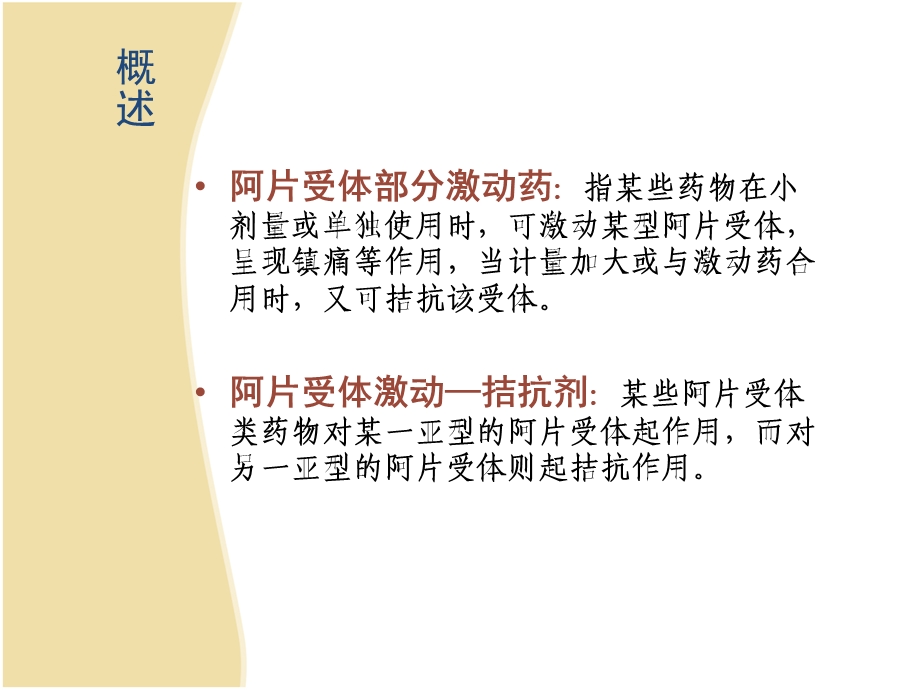 完美阿片受体部分激动药.ppt_第2页