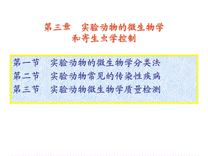 实验动物的微生物学分类.ppt