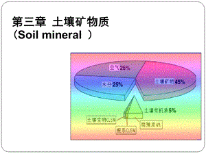 土壤矿物质Soilmineral.ppt