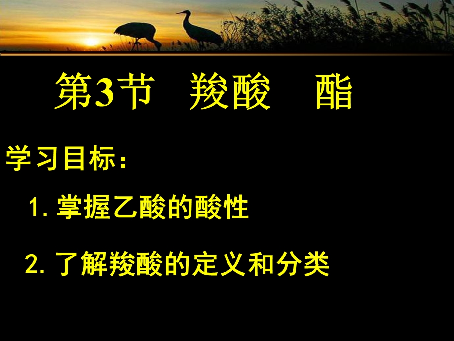 有机化学羧酸酯.ppt_第1页