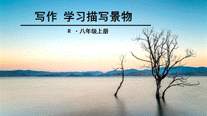 写作 学习描写景物.ppt