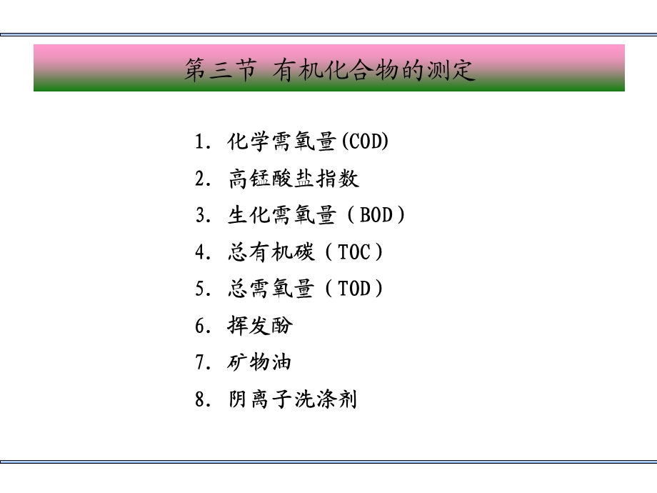 有机化合物的测定.ppt_第1页