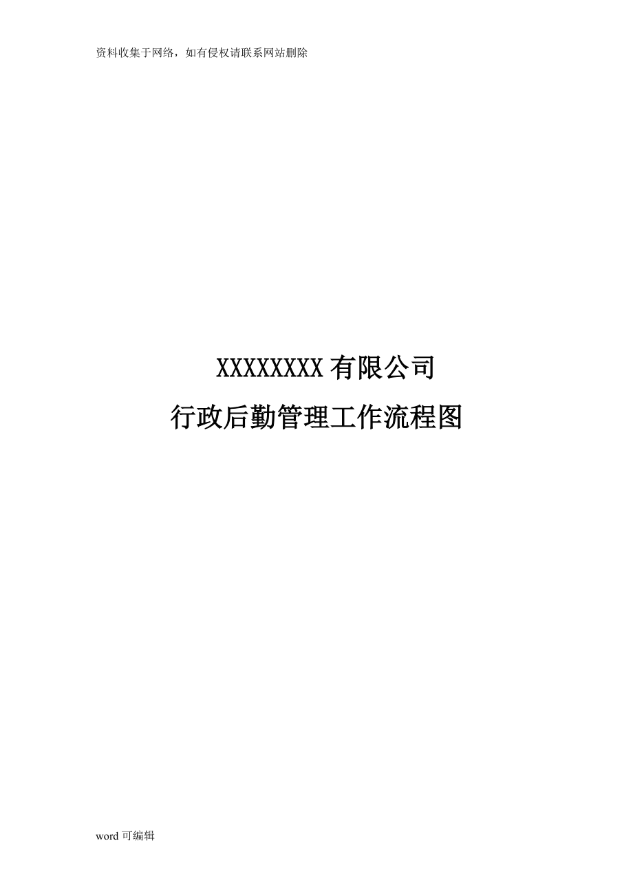 公司行政部工作流程图资料.doc_第1页