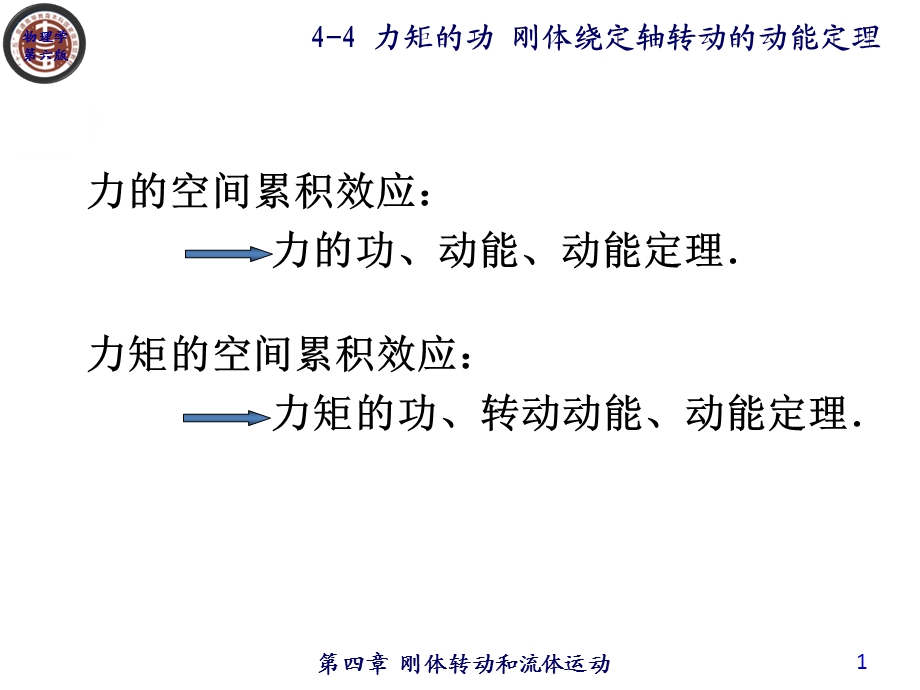 力矩做功刚体绕定轴转动的动能定理.ppt_第1页