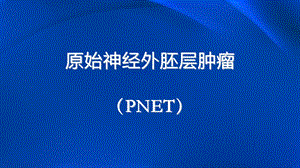 原始神经外胚层肿瘤.ppt