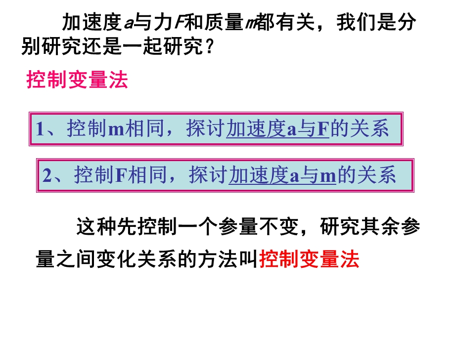 实验：探究加速度与力、质量的关系.ppt_第3页