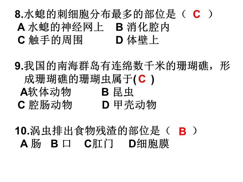 无脊椎动物复习.ppt_第3页