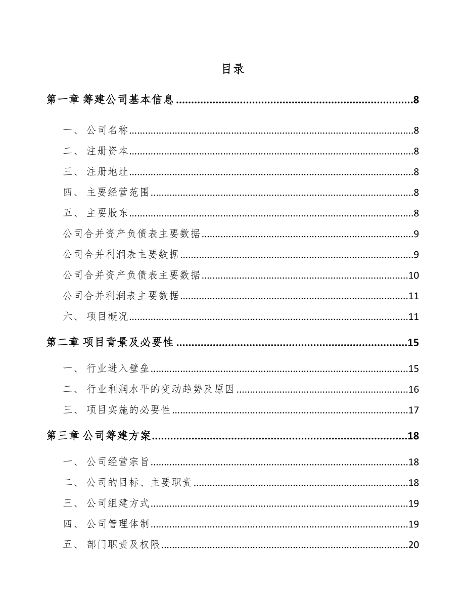 兰州关于成立医用敷料公司可行性研究报告.docx_第2页