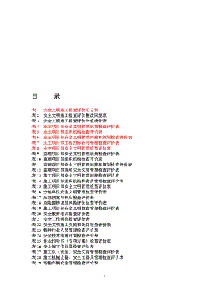 ff基建工程安全文明施工检查评价标准表式word版.doc