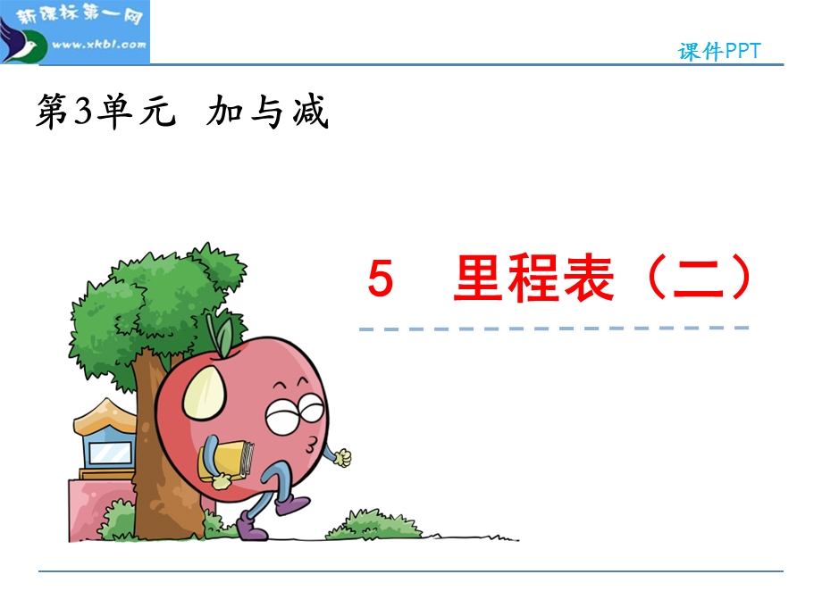 小学三年级数学3.5 里程表(二).ppt_第1页