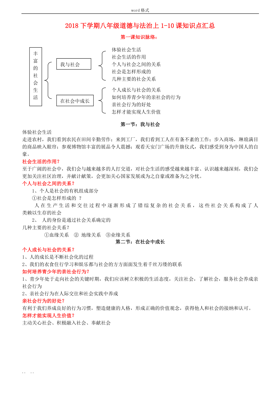 八上道法知识点汇总.doc_第1页