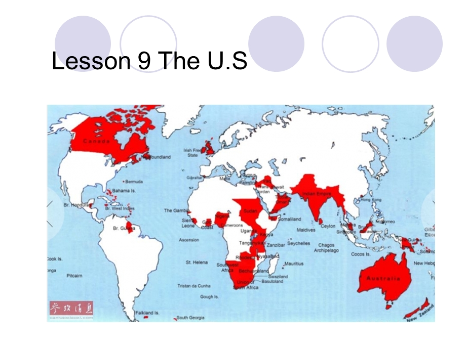 冀教版五年级英语上册lesson9theUS.ppt_第1页