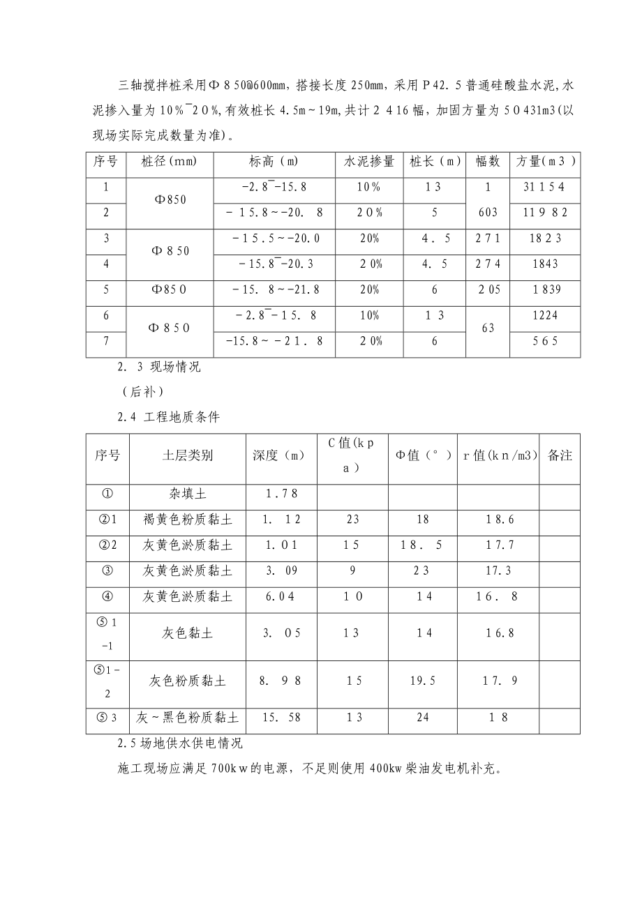 三轴搅拌桩施工方案91658.doc_第2页