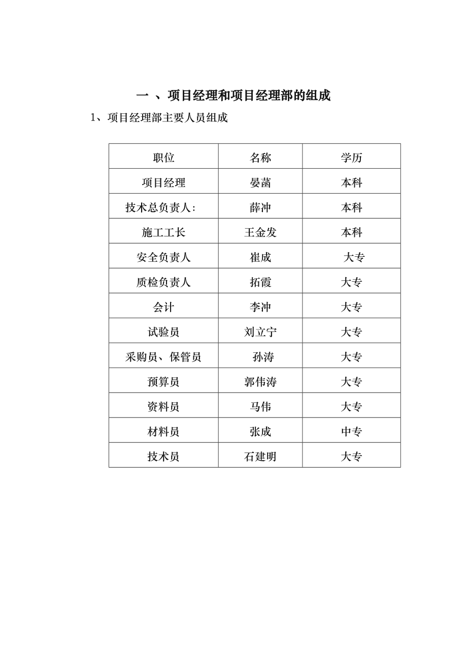 供热管道工程施工组织设计方案新版.doc_第2页