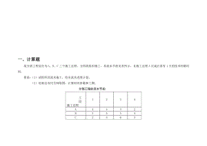 郑大作业之多层砖混结构住宅楼施工组织设计.doc